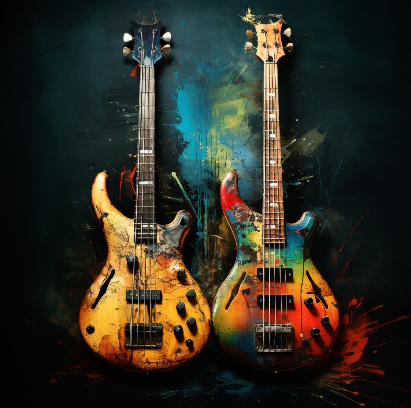 Две бас-гитары