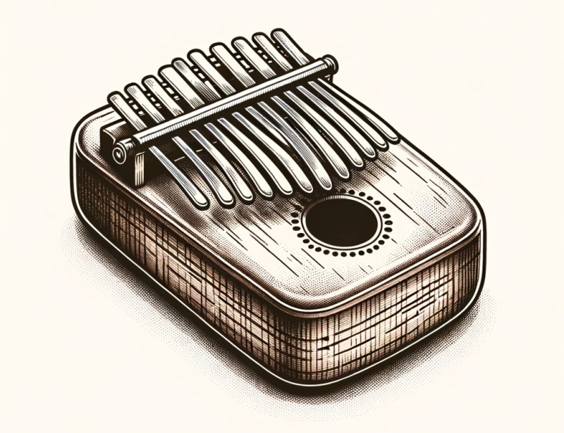 Старинный музыкальный инструмент