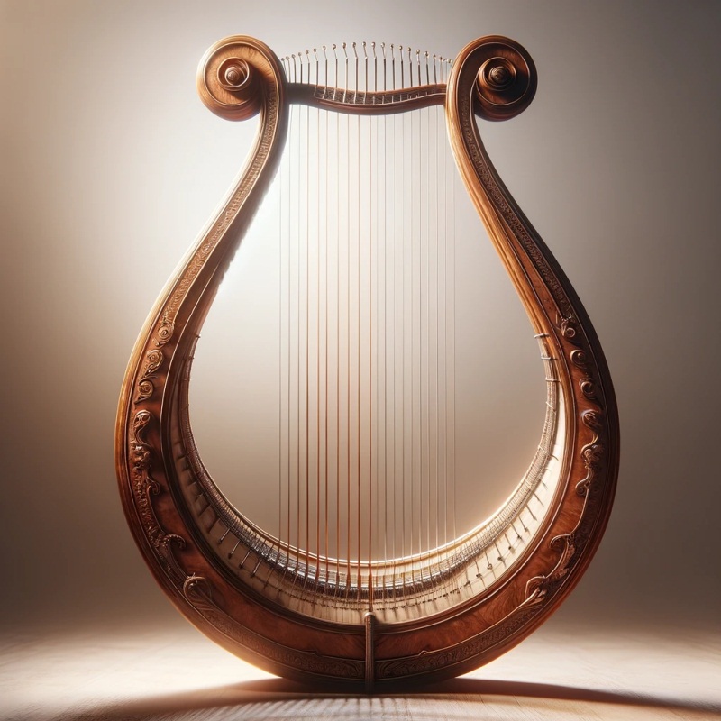 Музыкальный инструмент лира
