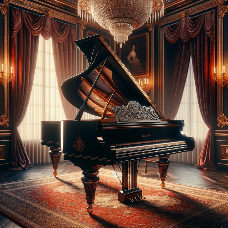 Музыкальный инструмент пианино