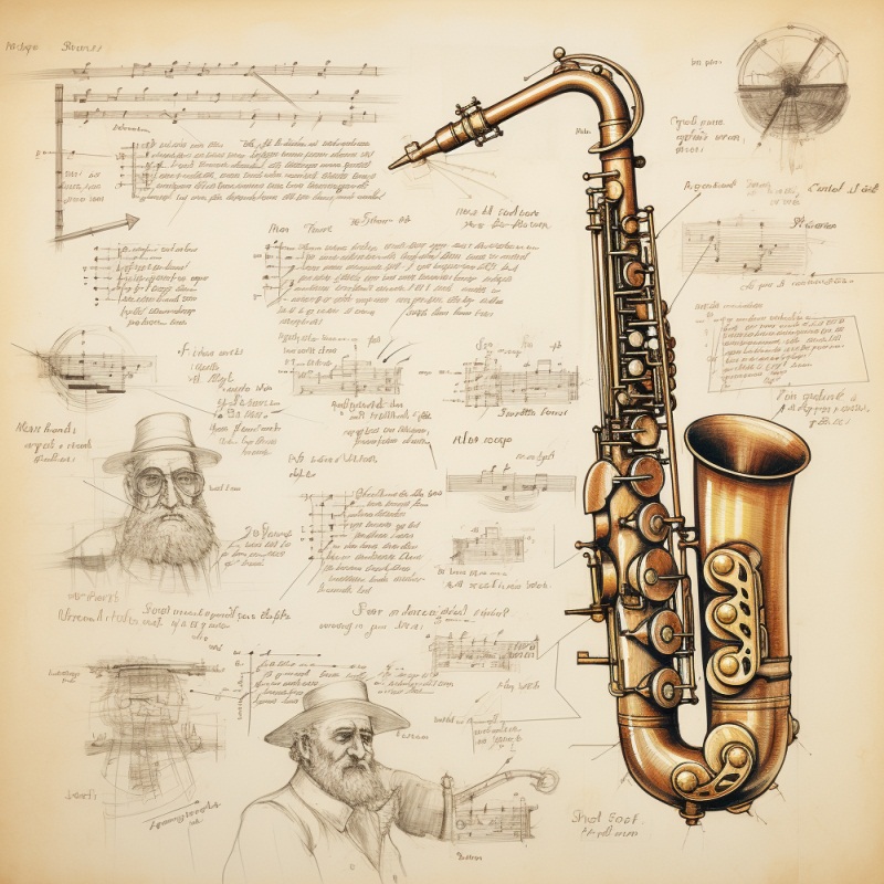 Изобретение саксофона