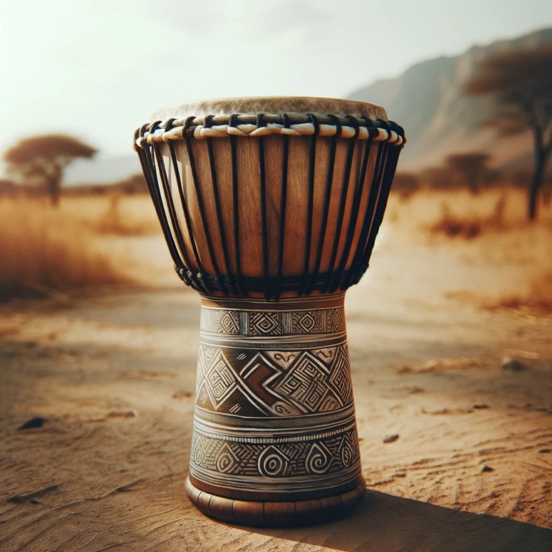 Традиционный барабан Африки