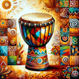 Барабан из Африки